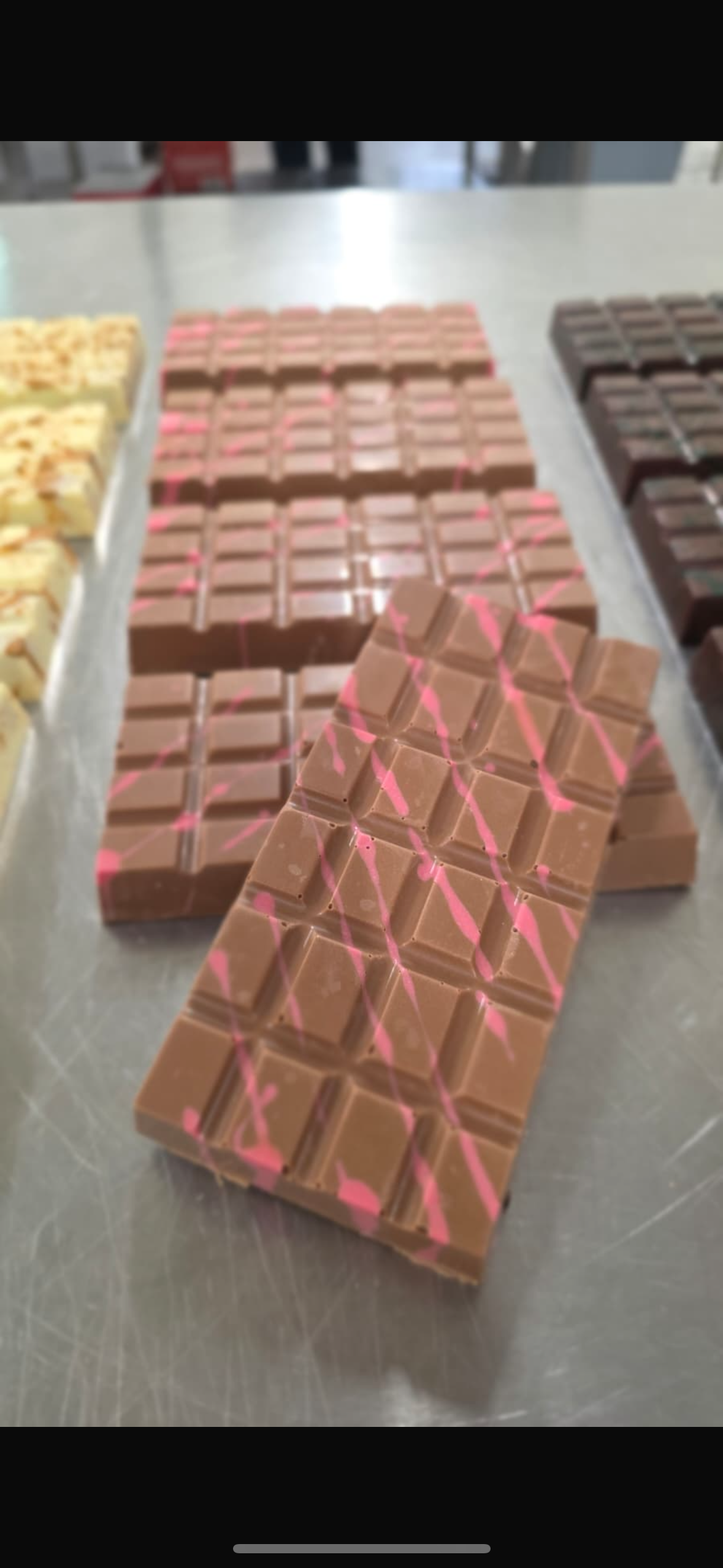 Melkchocolade met Franui & frambozen marshmallow